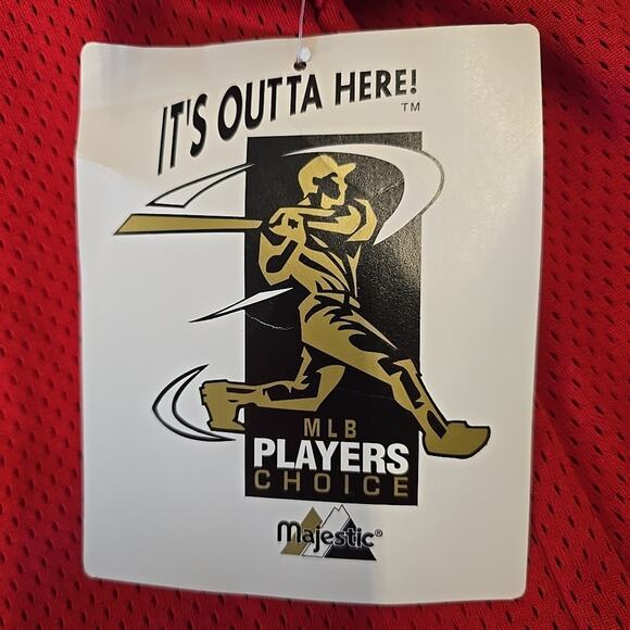 VTG MAJESTIC ST. LOUIS CARDINALS #25 MCGWIRE 1998 HOME RUN CHAMP JERSEY XXL USA - Picture 12 of 12